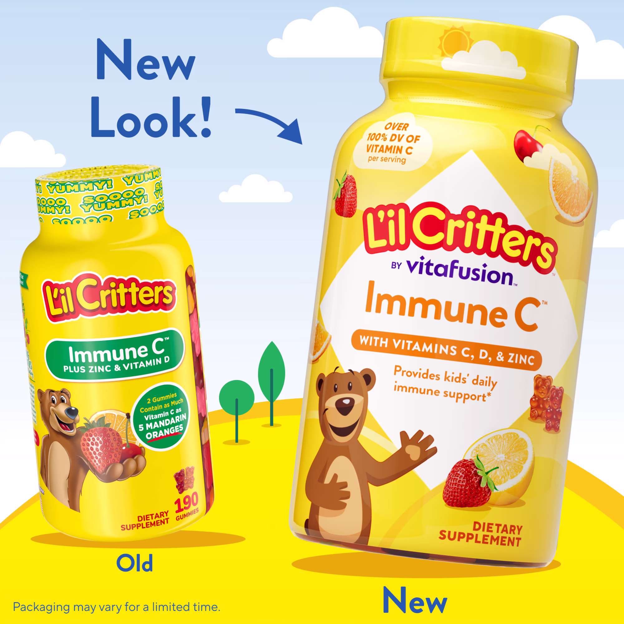 Immune C L'ilCritters 190 Gomitas