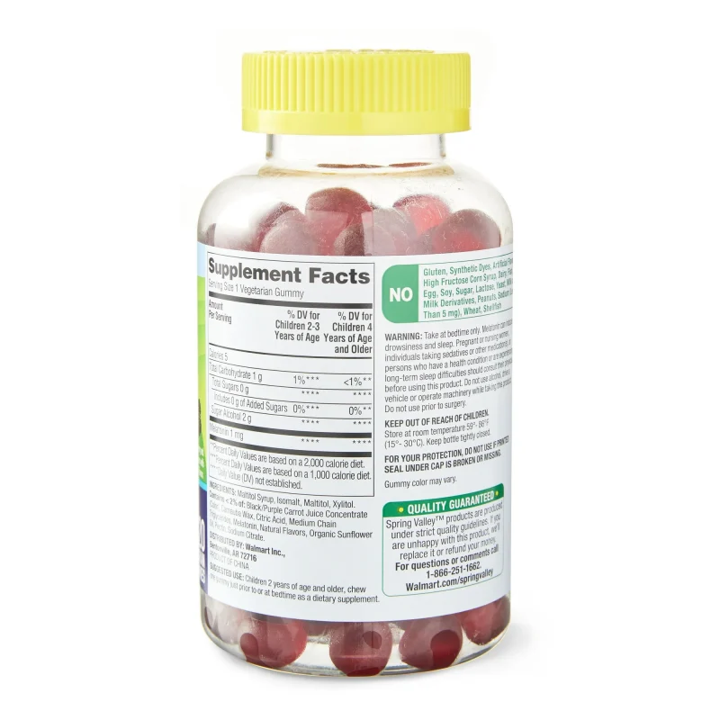 Melatonina Spring Valley kids 120 gomitas
