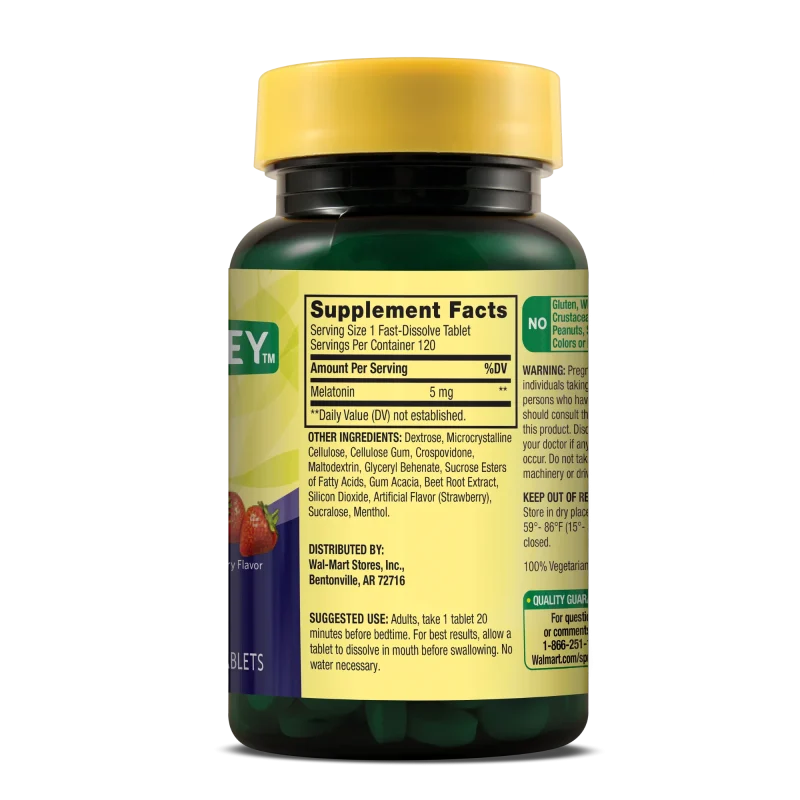 Melatonina SPRING VALLEY 5mg 120 dosis