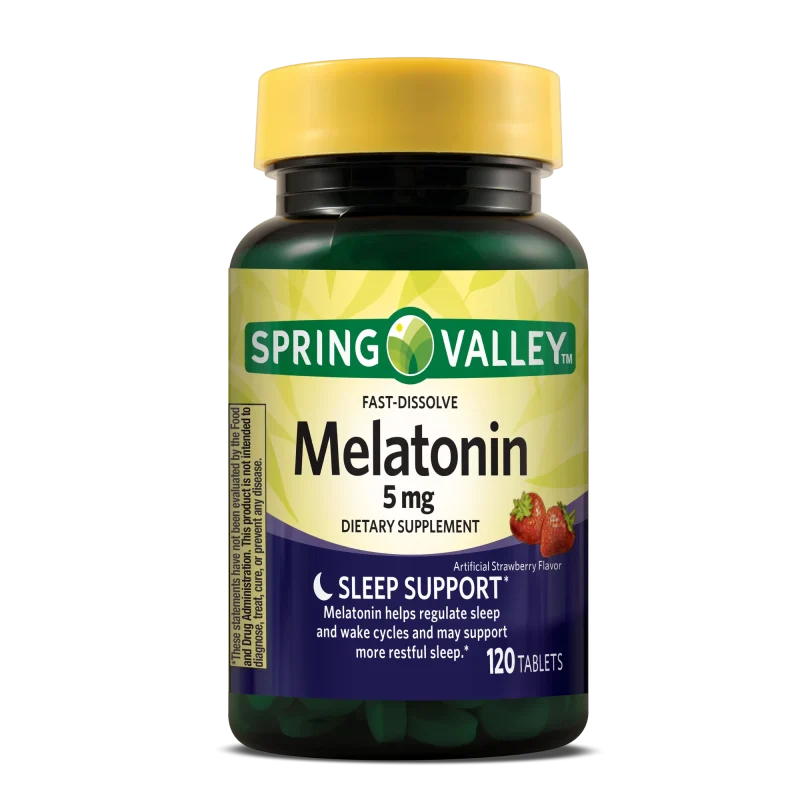 Melatonina SPRING VALLEY 5mg 120 dosis