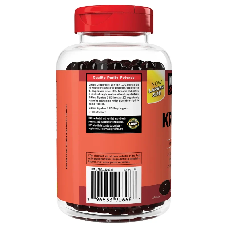 Krill Oil 500mg + Omega3,EPA,DHA y Astaxanthin 180 Dosis