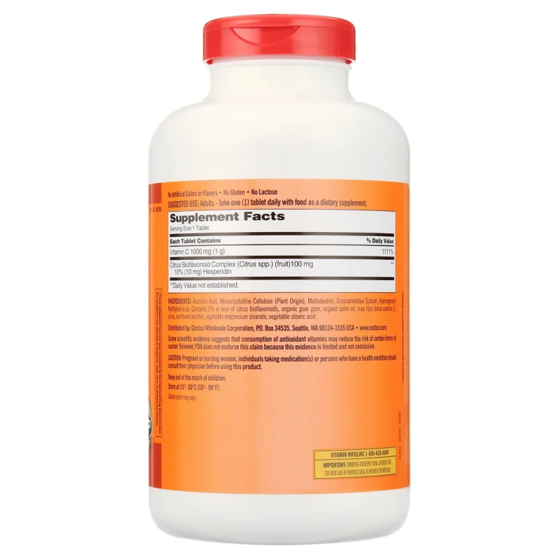 Vitamina C  Kirkland Signature 1000 mg - 500 comprimidos
