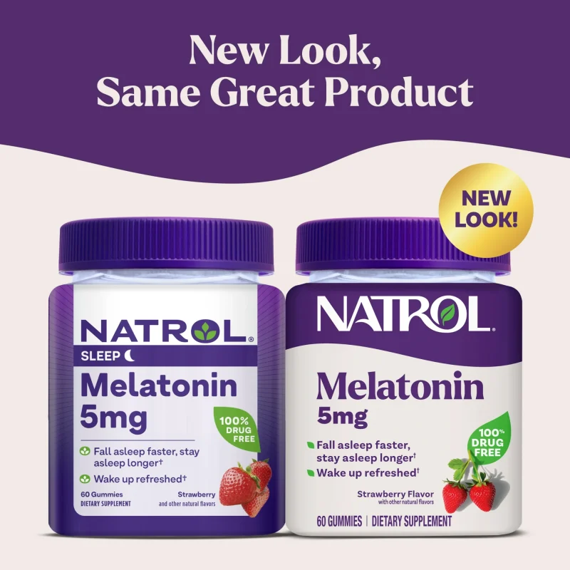 Melatonina Natrol 5mg 60 Gomitas