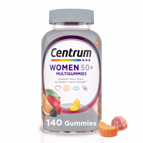 Centrum Multigummies Women Silver+50 años 140 gomitas