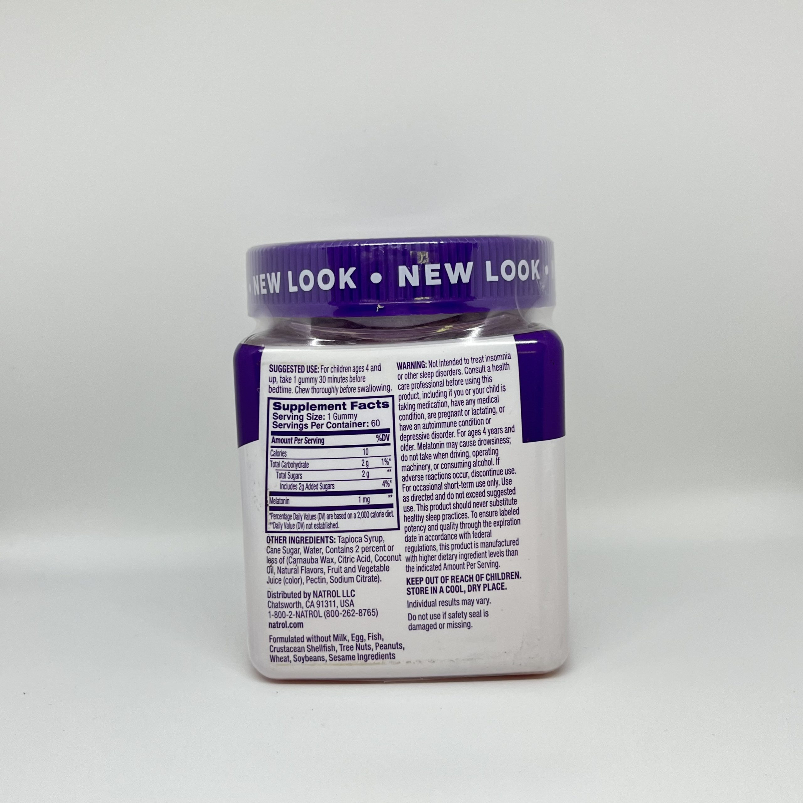 Melatonina kids 60 Gomitas 1mg