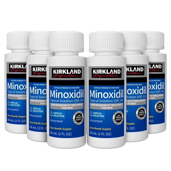 Minoxidil Kirkland 5% 360ML (6X60ML)
