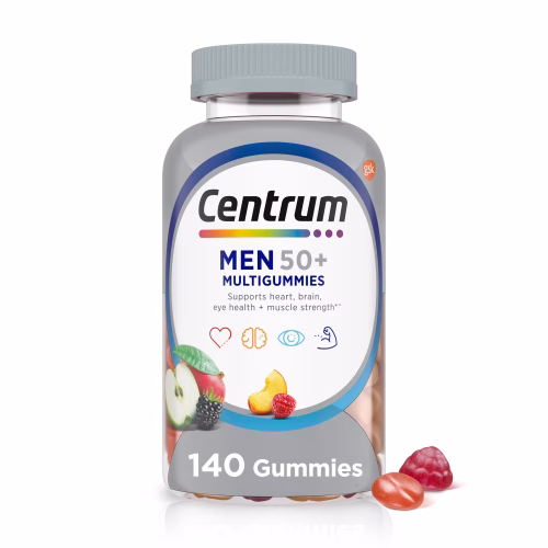 Centrum Multigummies Men Silver+50 años 140 gomitas