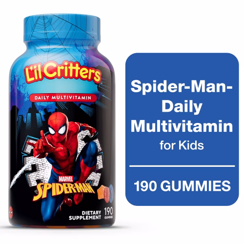 Multivitamínico Spider-Man L'il Critters 190 Gomitas